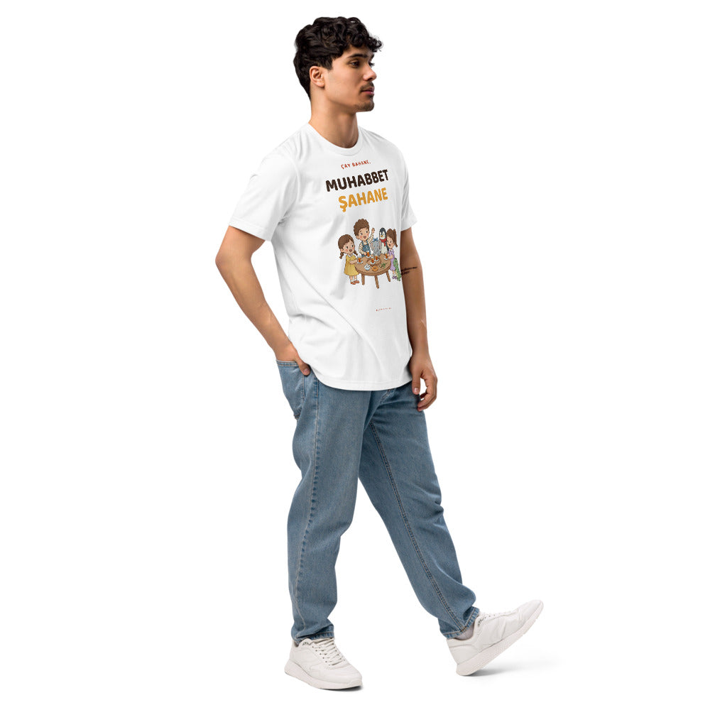 Çay Bahane, Muhabbet Şahane Unisex Eco T-Shirt, Roots & Talks - lifestyle photo 3