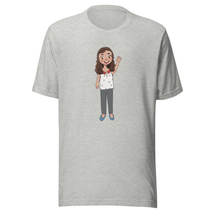 Defne Character Unisex T-Shirt, Roots & Talks - Athletic Heather