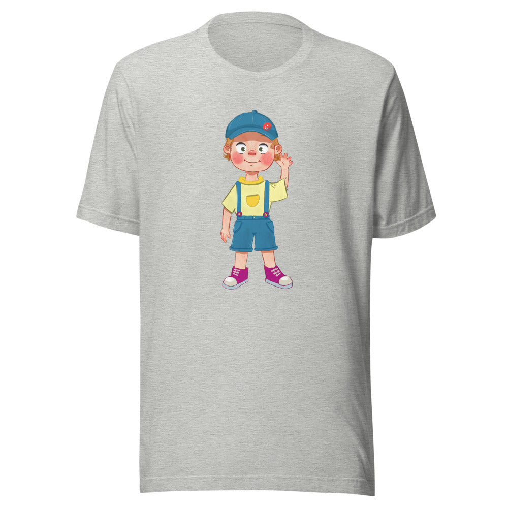 Giray Character Unisex T-Shirt, Roots & Talks - Athletic Heather