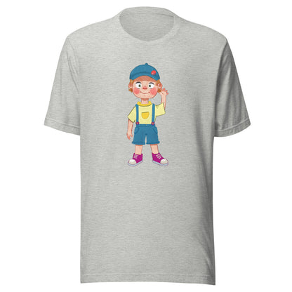 Giray Character Unisex T-Shirt, Roots & Talks - Athletic Heather