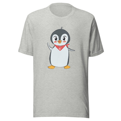 Pingucan Penguin Unisex T-Shirt, Roots & Talks - Athletic Heather