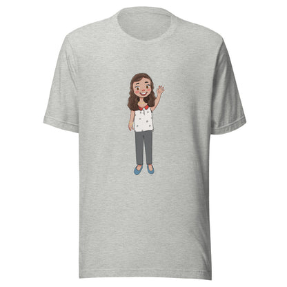 Defne Character Unisex T-Shirt, Roots & Talks - Athletic Heather