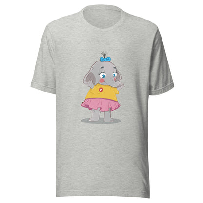 Filiz Elephant Unisex T-Shirt, Roots & Talks - Athletic Heather