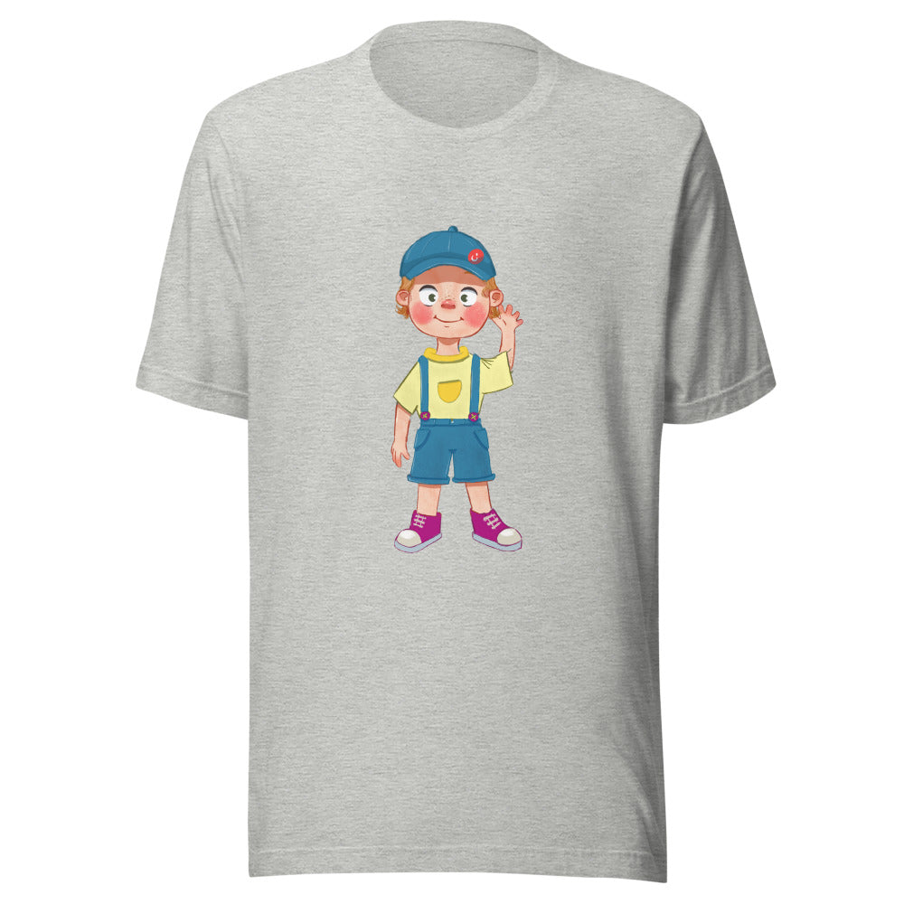 Giray Character Unisex T-Shirt, Roots & Talks - Athletic Heather