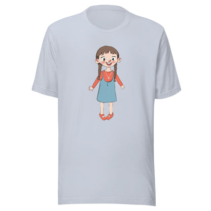 Eylül Character Unisex T-Shirt, Roots & Talks - Light Blue