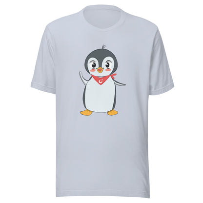Pingucan Penguin Unisex T-Shirt, Roots & Talks - Light Blue