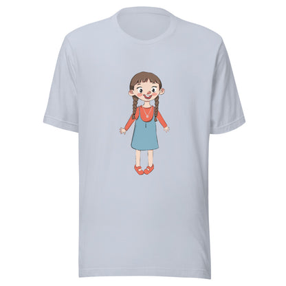 Eylül Character Unisex T-Shirt, Roots & Talks - Light Blue