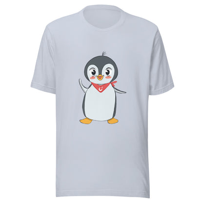 Pingucan Penguin Unisex T-Shirt, Roots & Talks - Light Blue