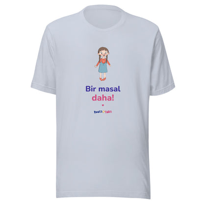 Bir Masal Daha Unisex T-Shirt, Roots & Talks - Light Blue