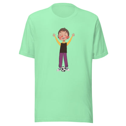Gazi Character Unisex T-Shirt, Roots & Talks - Mint