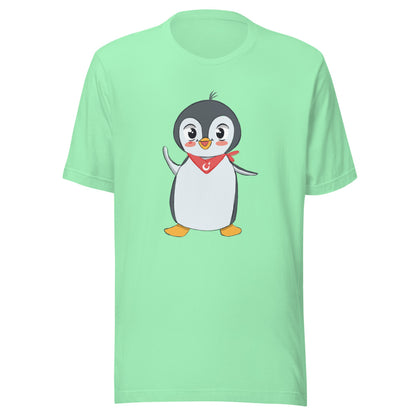 Pingucan Penguin Unisex T-Shirt, Roots & Talks - Mint