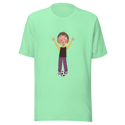 Gazi Character Unisex T-Shirt, Roots & Talks - Mint