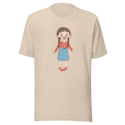 Eylül Character Unisex T-Shirt, Roots & Talks - Soft Cream