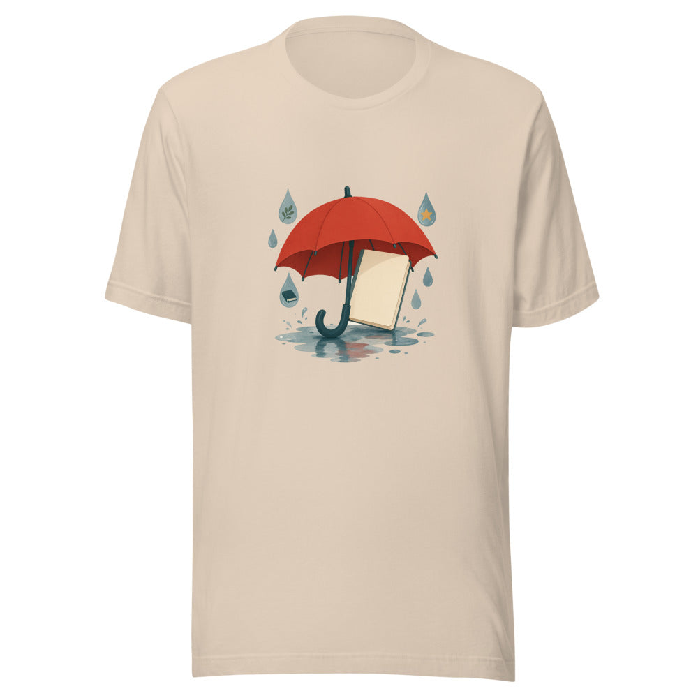 Word Umbrella Unisex T-Shirt, Roots & Talks - Soft Cream