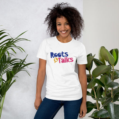 Roots & Talks Logo Unisex T-Shirt - lifestyle photo 3