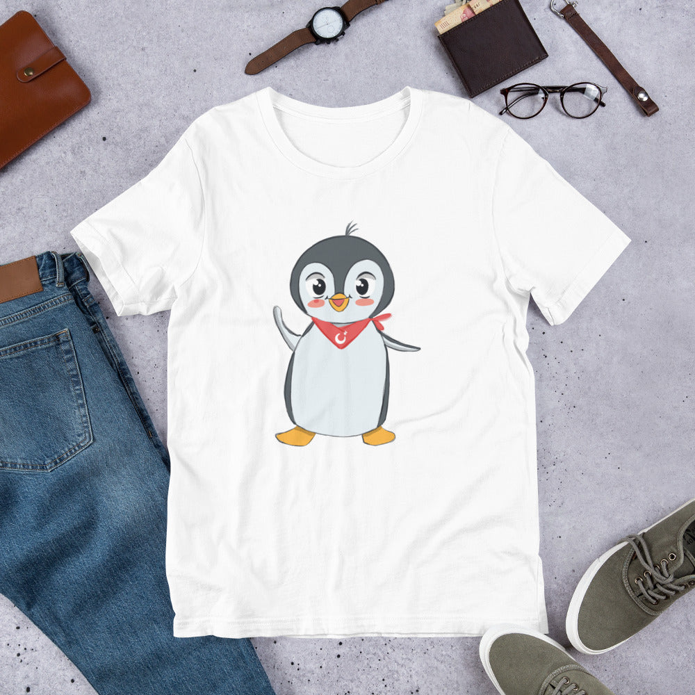 Pingucan Penguin Unisex T-Shirt, Roots & Talks - lifestyle photo 2