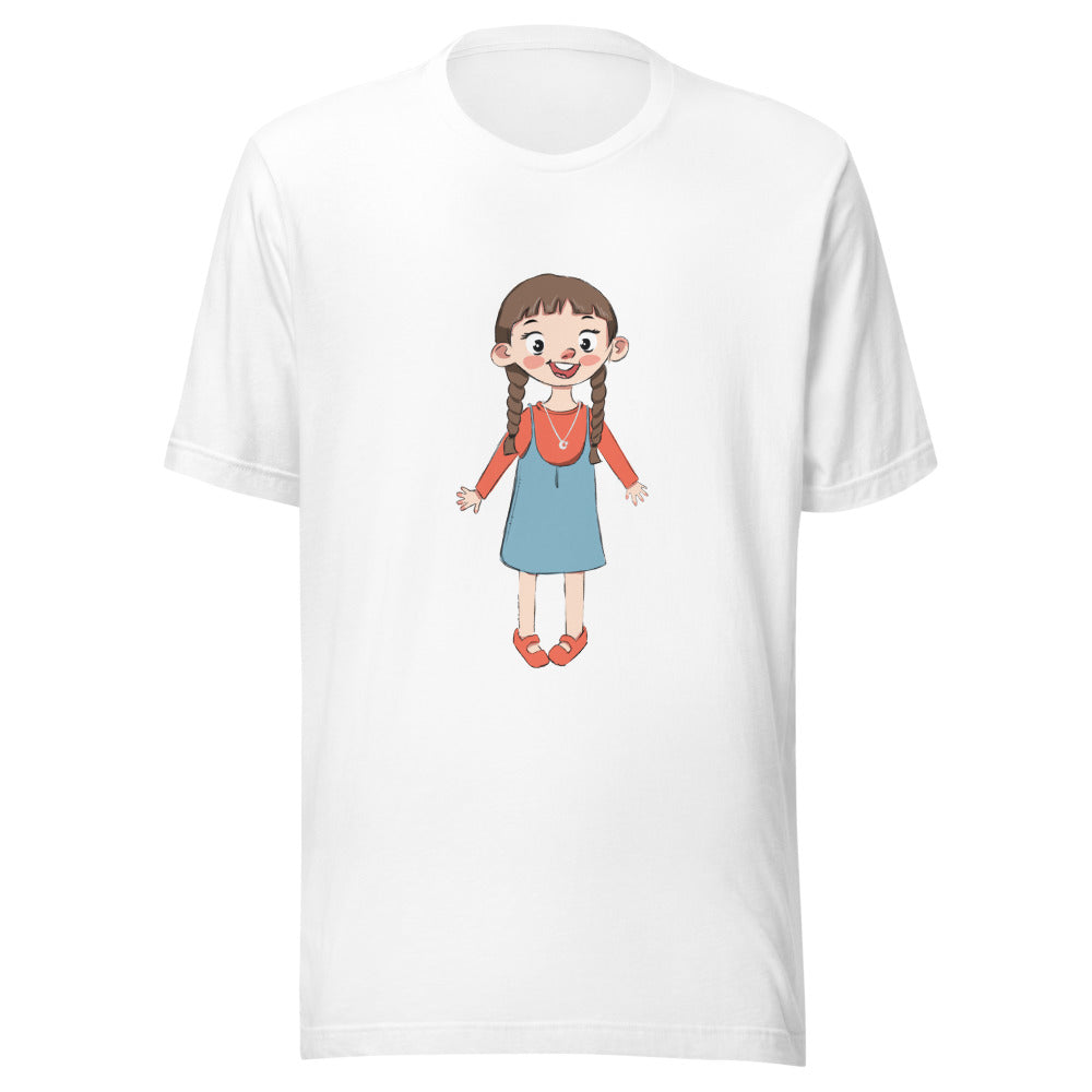 Eylül Character Unisex T-Shirt, Roots & Talks - White