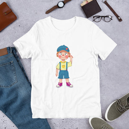 Giray Character Unisex T-Shirt, Roots & Talks - lifestyle photo 1
