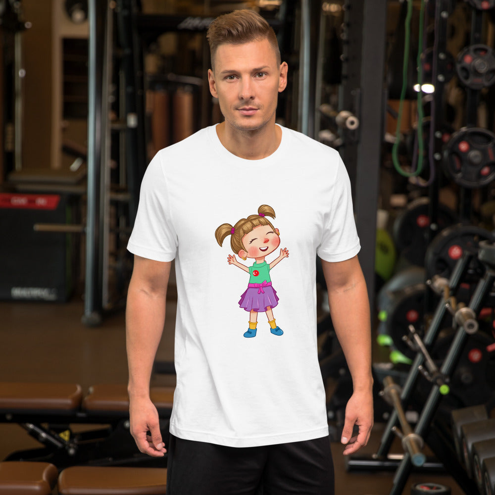 Ela Character Unisex T-Shirt, Roots & Talks - lifestyle photo 2