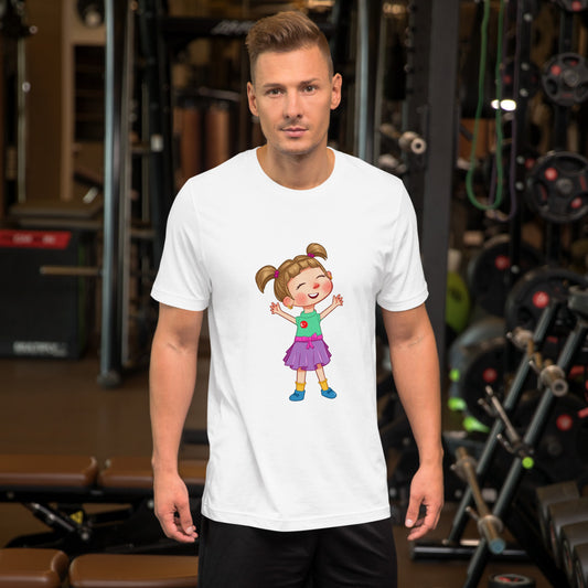 Ela Character Unisex T-Shirt, Roots & Talks - lifestyle photo 2
