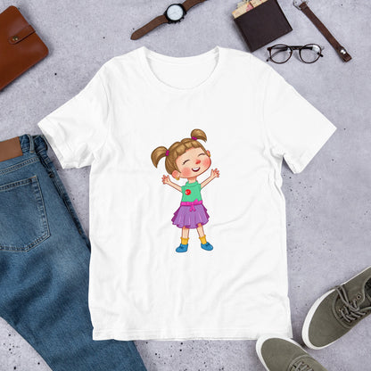 Ela Character Unisex T-Shirt, Roots & Talks - lifestyle photo 1