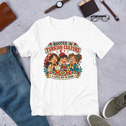 Rooted in Turkish Culture Unisex T-Shirt, Roots & Talks - lifestyle photo 1