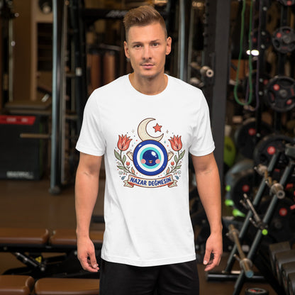 Nazar Değmesin Unisex T-Shirt, Roots & Talks - lifestyle photo 2