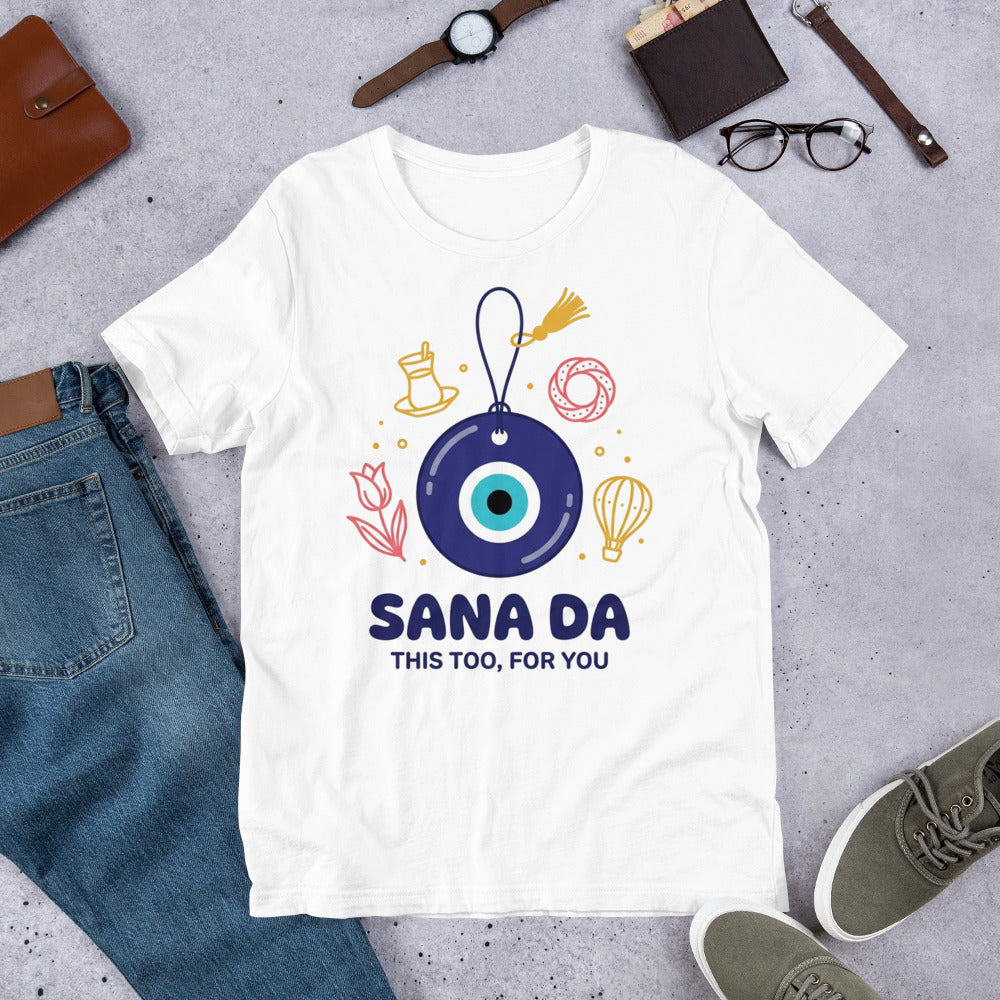 Sana Da Unisex T-Shirt, Roots & Talks - lifestyle photo 1
