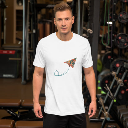 Kilim Flight Unisex T-Shirt, Roots & Talks - lifestyle photo 2