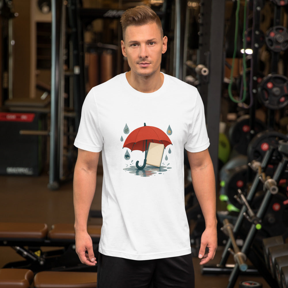 Word Umbrella Unisex T-Shirt, Roots & Talks - lifestyle photo 2