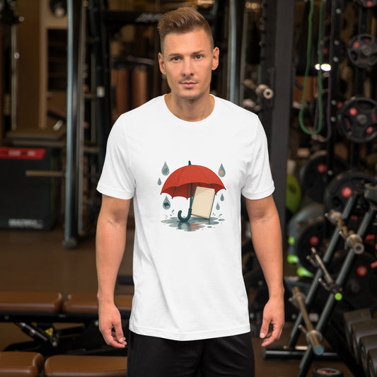 Word Umbrella Unisex T-Shirt, Roots & Talks - lifestyle photo 2