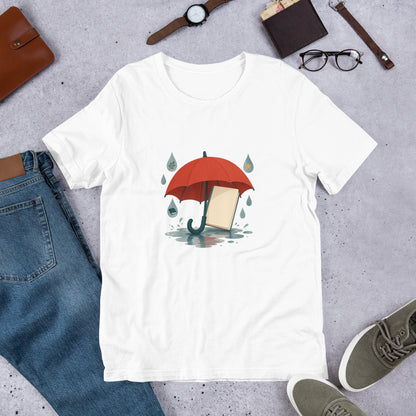 Word Umbrella Unisex T-Shirt, Roots & Talks - lifestyle photo 1