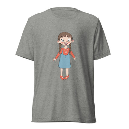 Eylül Character Unisex Tri-Blend T-Shirt, Roots & Talks - Athletic Grey Triblend