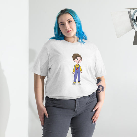 Ahmet Character Unisex Tri-Blend T-Shirt, Roots & Talks - lifestyle photo 2