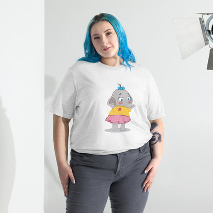 Filiz Elephant Unisex Tri-Blend T-Shirt, Roots & Talks - lifestyle photo 2