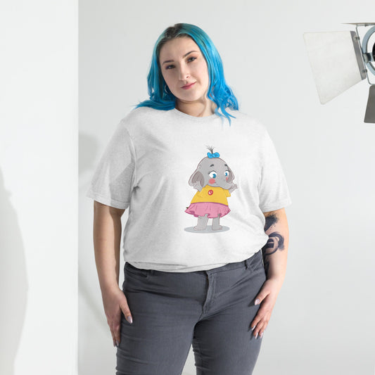 Filiz Elephant Unisex Tri-Blend T-Shirt, Roots & Talks - lifestyle photo 2