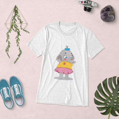 Filiz Elephant Unisex Tri-Blend T-Shirt, Roots & Talks - lifestyle photo 1