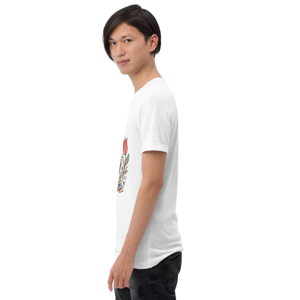 Nazar Değmesin Unisex Tri-Blend T-Shirt, Roots & Talks - lifestyle photo 3