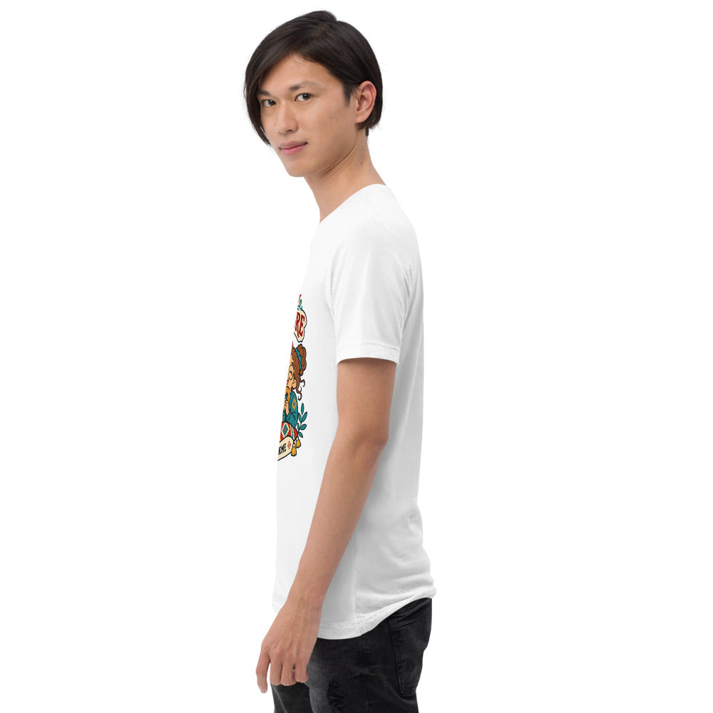 Rooted in Turkish Culture Unisex Tri-Blend T-Shirt, Roots & Talks - lifestyle photo 3
