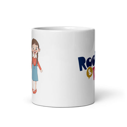Eylül Character Mug, 11 oz, Roots & Talks - Front view