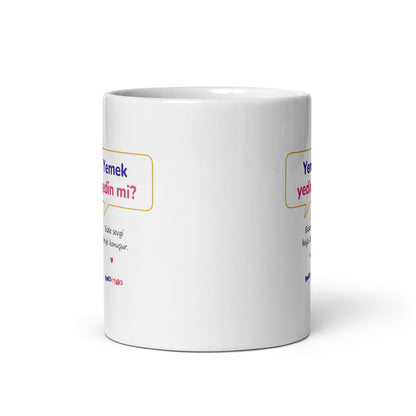 Yemek Yedin Mi? Mug, 11 oz, Roots & Talks - Front view