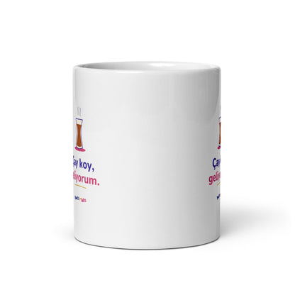 Çay Koy, Geliyorum Mug, 11 oz, Roots & Talks - Front view