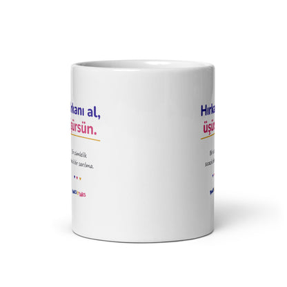 Hırkanı Al, Üşürsün Mug, 11 oz, Roots & Talks - Front view