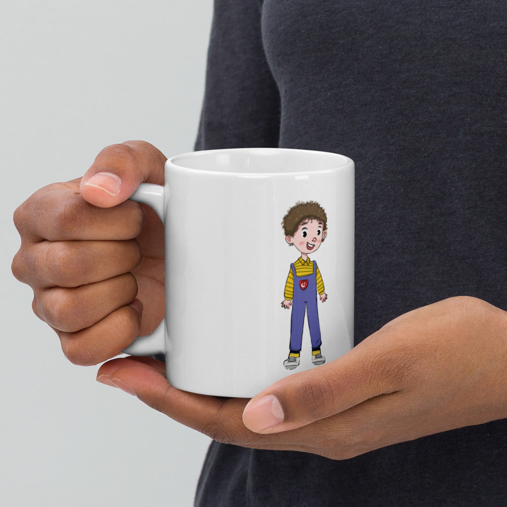 Ahmet Character Mug, 11 oz, Roots & Talks - lifestyle photo 1