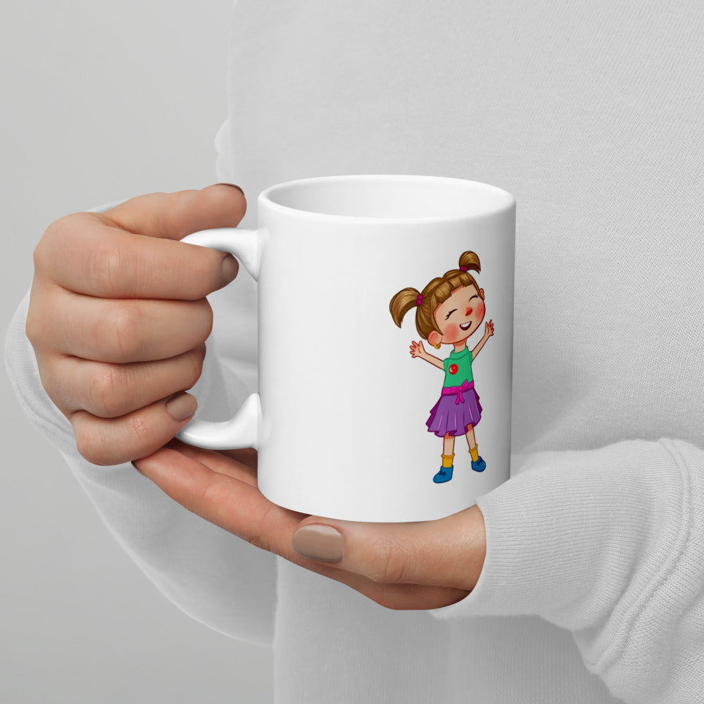 Ela Character Mug, 11 oz, Roots & Talks - lifestyle photo 2