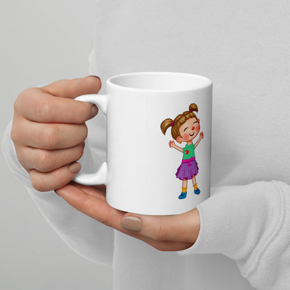 Ela Character Mug, 11 oz, Roots & Talks - lifestyle photo 2