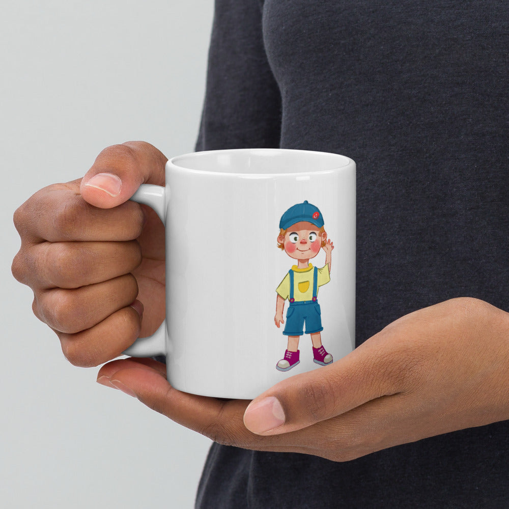 Giray Character Mug, 11 oz, Roots & Talks - lifestyle photo 1