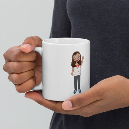Defne Character Mug, 11 oz, Roots & Talks - lifestyle photo 1