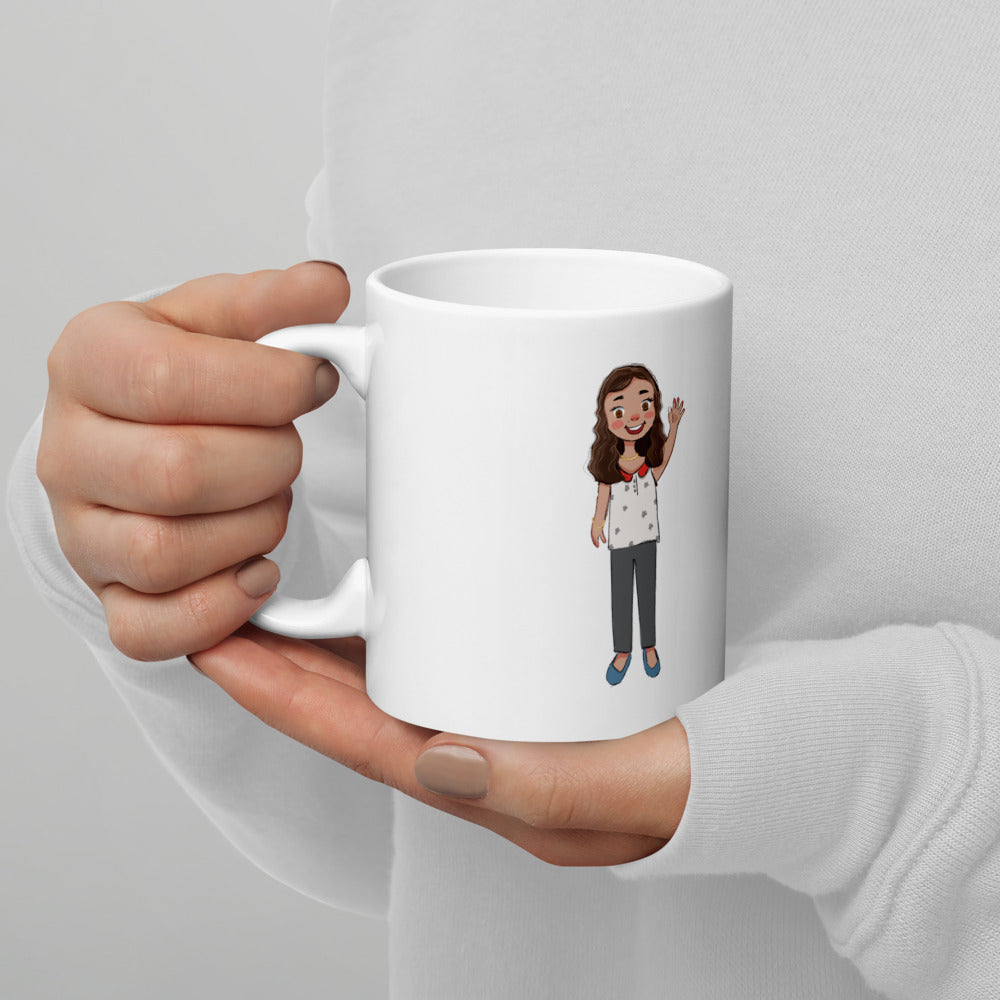 Defne Character Mug, 11 oz, Roots & Talks - lifestyle photo 2