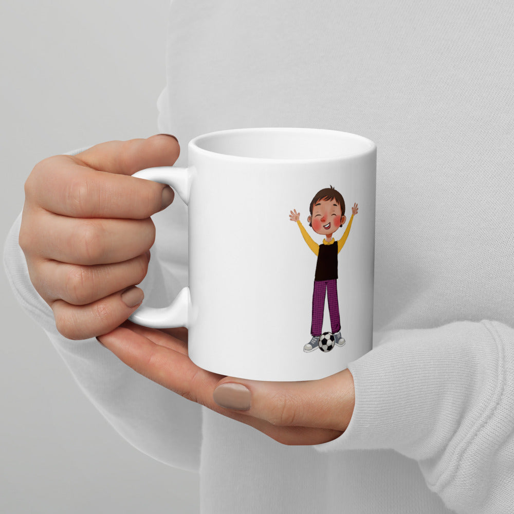 Gazi Character Mug, 11 oz, Roots & Talks - lifestyle photo 2